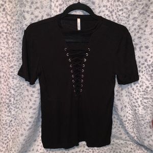 Front Criss Cross Blouse
